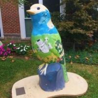 Family Reunion bird sculpture